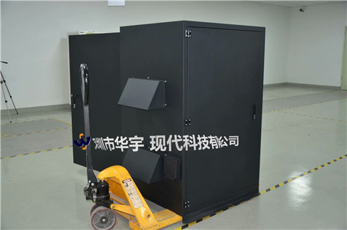 我司21号发货浙江，为浙江某公司提供定制款恒温恒湿户外投影仪安装柜(图1)